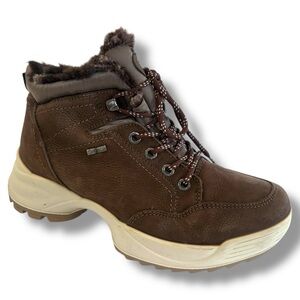 Igi & Co Brown Suede Lace up Ankle Boots. Women’s Size 7 (37)